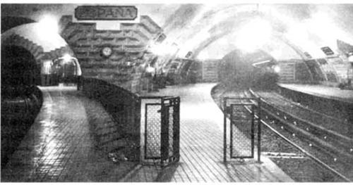 Estació de Metro de Plaça Espanya, 1929